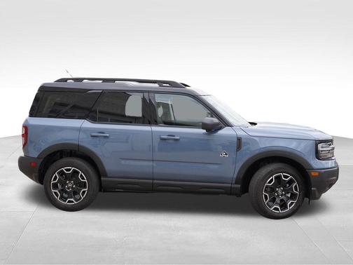 Azure Gray Metallic 2025 Ford Bronco Sport Outer Banks