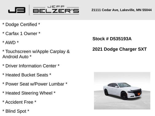 2021 Dodge Charger SXT