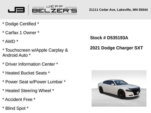 2021 Dodge Charger SXT