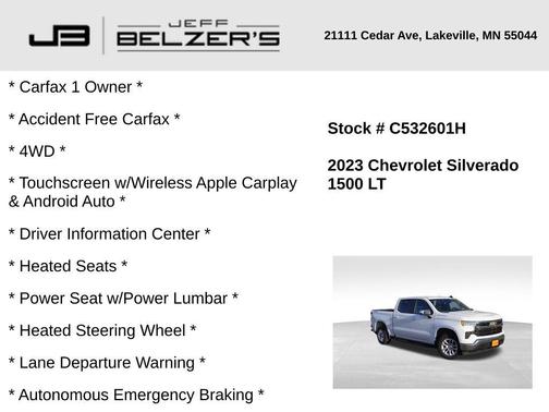 2023 Chevrolet Silverado 1500 LT