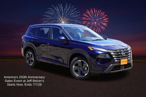Deep Ocean Blue 2025 Nissan Rogue SV