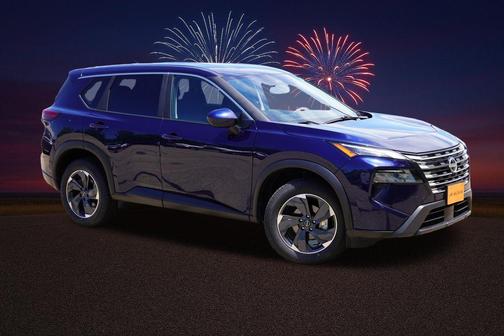 Deep Ocean Blue 2025 Nissan Rogue SV