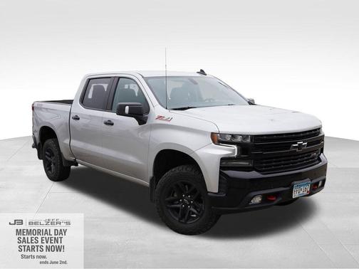 Silver Ice Metallic 2021 Chevrolet Silverado 1500 LT Trail Boss