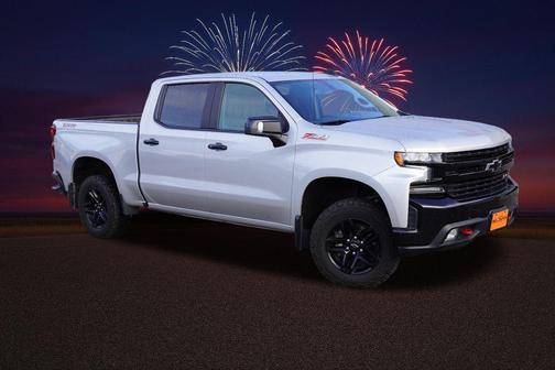 Silver Ice Metallic 2021 Chevrolet Silverado 1500 LT Trail Boss
