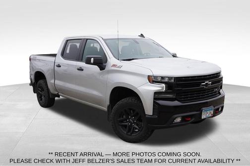 Silver Ice Metallic 2021 Chevrolet Silverado 1500 LT Trail Boss