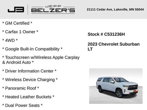 2023 Chevrolet Suburban LT