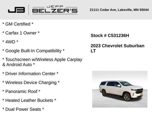 2023 Chevrolet Suburban LT