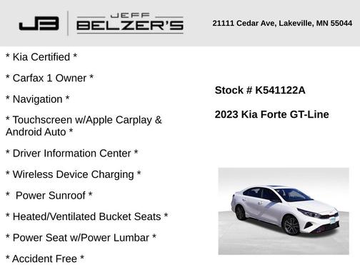 2023 Kia Forte GT-Line