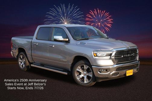 Billet Silver Metallic Clearcoat 2023 RAM 1500 Laramie