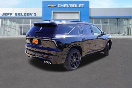 Black 2026 Chevrolet Traverse RS