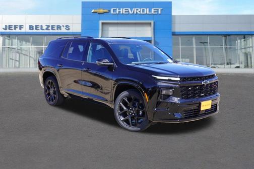 Black 2026 Chevrolet Traverse RS