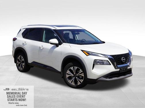 White 2023 Nissan Rogue SV