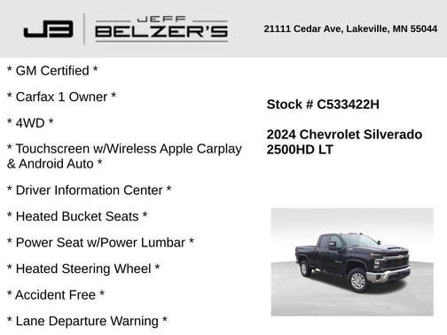 2024 Chevrolet Silverado 2500 LT