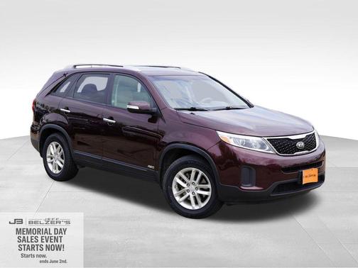 Dark Cherry 2015 Kia Sorento LX