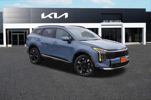 Heritage Blue 2026 Kia Sportage Hybrid SX-Prestige