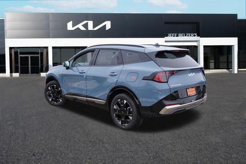 Heritage Blue 2026 Kia Sportage Hybrid SX-Prestige