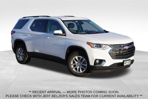 Summit White 2021 Chevrolet Traverse LT Cloth