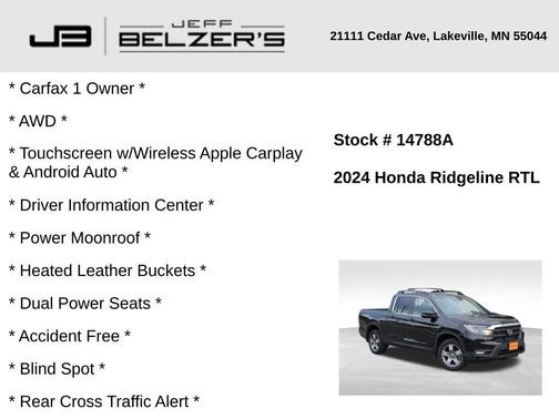 2024 Honda Ridgeline RTL