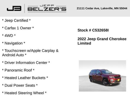 2022 Jeep Grand Cherokee Limited