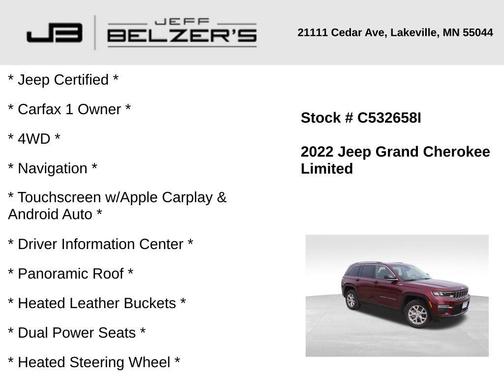 2022 Jeep Grand Cherokee Limited
