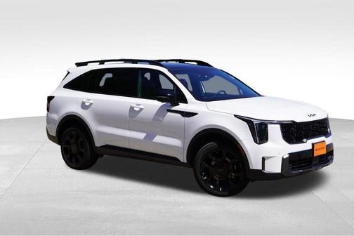 Glacial White Pearl 2025 Kia Sorento SX Prestige