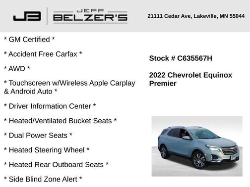 2022 Chevrolet Equinox Premier