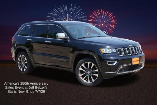Diamond Black 2018 Jeep Grand Cherokee Limited