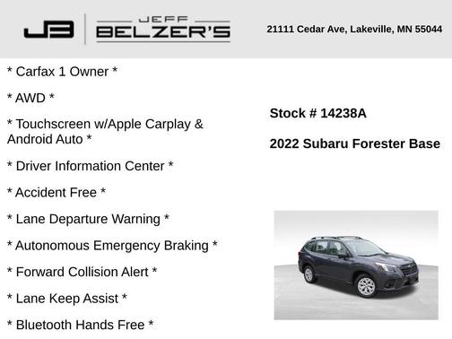 2022 Subaru Forester