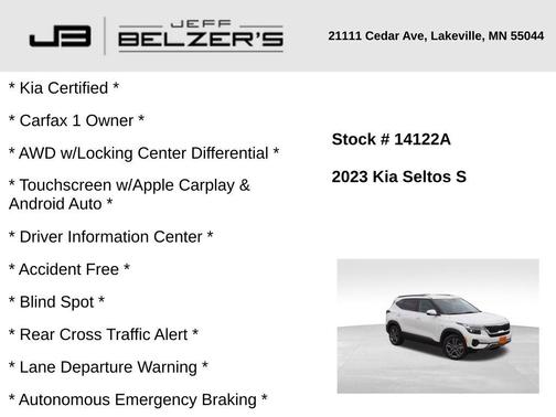 2023 Kia Seltos S