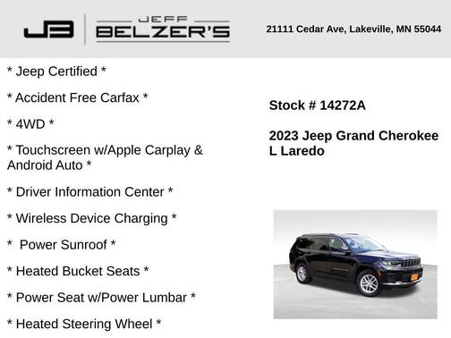 2023 Jeep Grand Cherokee L Laredo