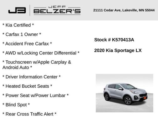 2020 Kia Sportage LX