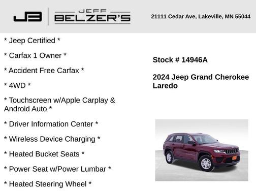 2024 Jeep Grand Cherokee Laredo