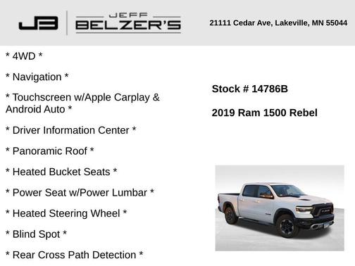 2019 RAM 1500 Rebel