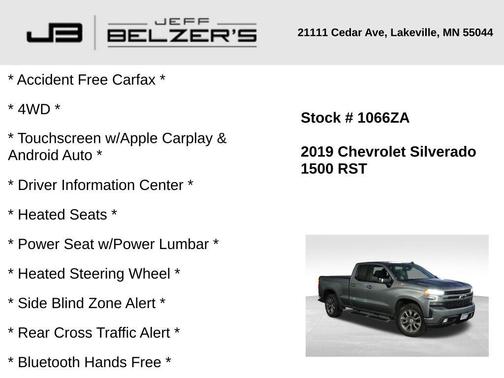 2019 Chevrolet Silverado 1500 RST