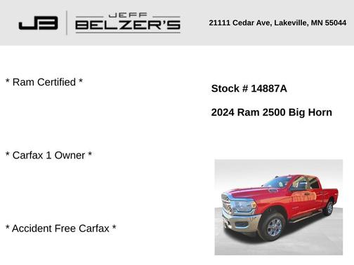 2024 RAM 2500 Big Horn