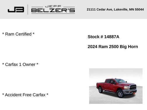2024 RAM 2500 Big Horn