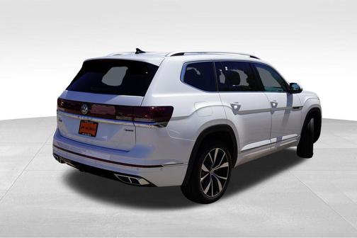 Opal White Pearl Effect 2025 Volkswagen Atlas 2.0T SEL Premium R-Line