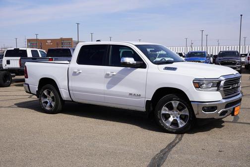Bright White Clearcoat 2023 RAM 1500 Laramie