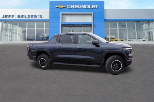 Blue Smoke 2026 Chevrolet Silverado EV Trail Boss