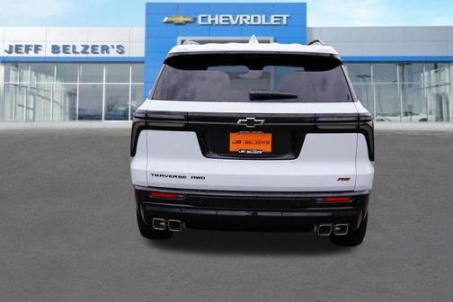 Polar White 2026 Chevrolet Traverse RS