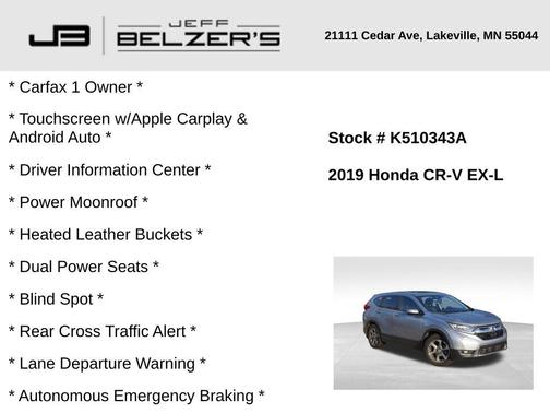2019 Honda CR-V EX-L