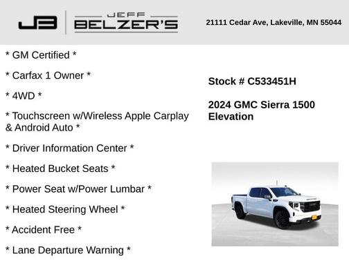 2024 GMC Sierra 1500 Elevation