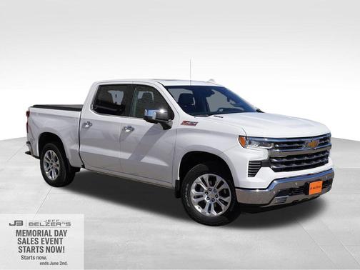 Summit White 2023 Chevrolet Silverado 1500 LTZ