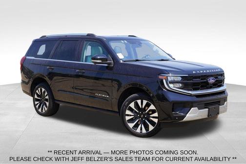 Black Metallic 2025 Ford Expedition Platinum