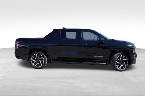 Black 2025 Chevrolet Silverado EV RST