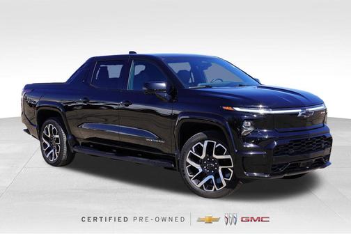 Black 2025 Chevrolet Silverado EV RST