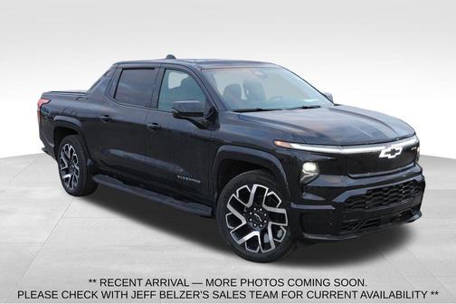 Black 2025 Chevrolet Silverado EV RST