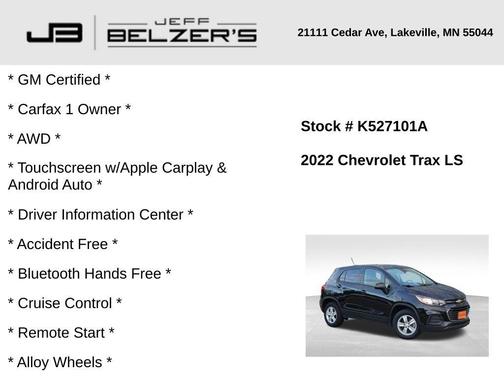 2022 Chevrolet Trax LS