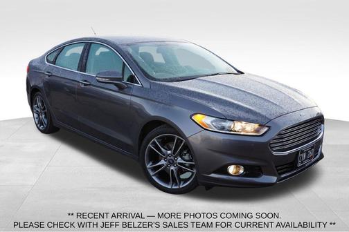 Sterling Gray Metallic 2014 Ford Fusion Titanium