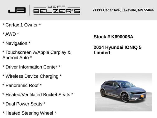 2024 Hyundai IONIQ 5 Limited